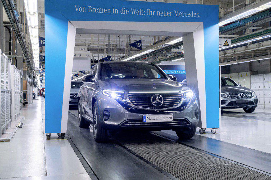 Первые серийные электрические Mercedes EQC
